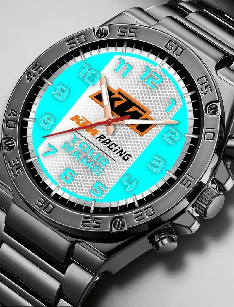 Off-Road Bike Hand Watch, Endurance Watch for Fans DCAR477 - Cyan