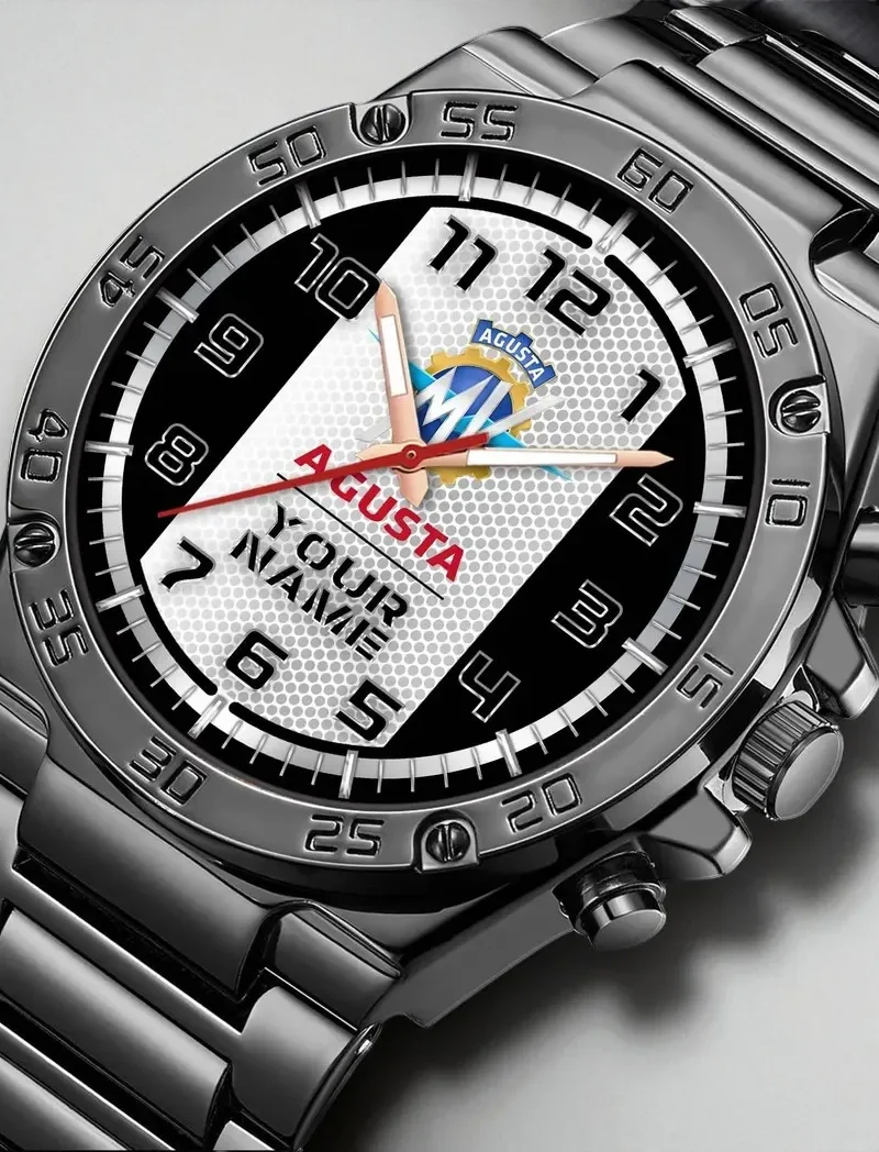 High-Performance Ride Hand Watch, Dynamic Watch for Sport Fans DCAR477 - Black