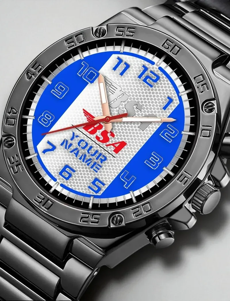 Motorcycle Hand Watch, Watch Built for Enthusiasts DCAR477 - Blue