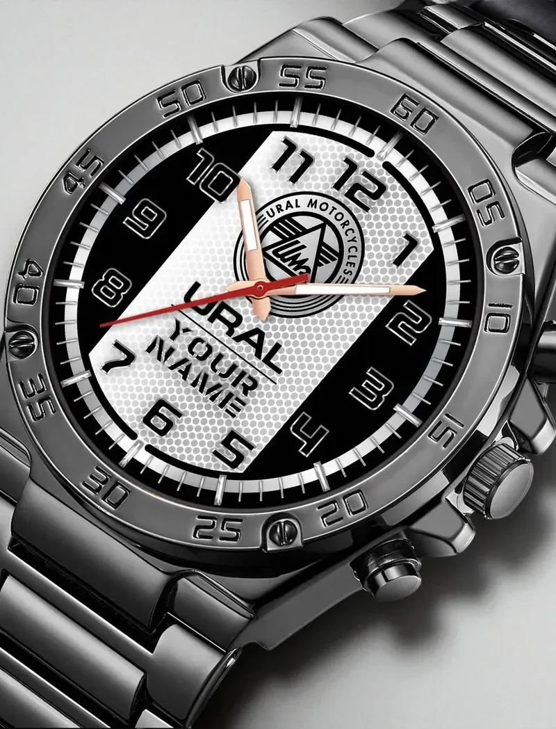 Utility Motorcycle Hand Watch, True Sport Supporter Watch DCAR477 - Black